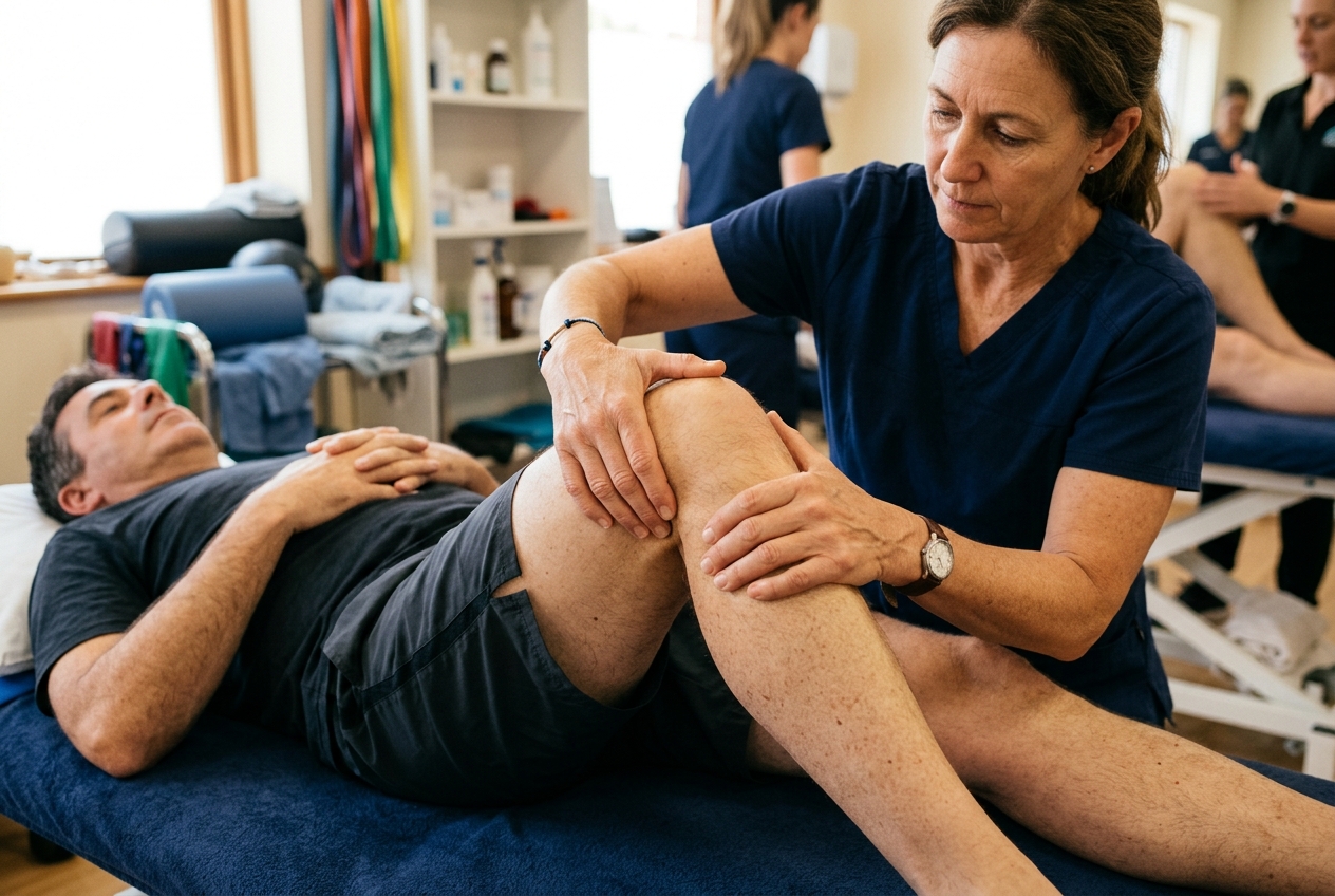 Sporttherapeutische Faszienarbeit